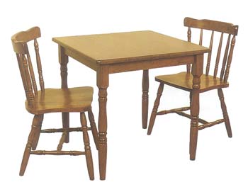 Furniture Link Maple Square Dining Set