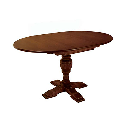 Olde Regal Oak Extending Oval Dining Table