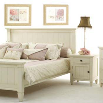 Furniture Link Rushden Cream 1 Drawer 1 Left Door Bedside Table