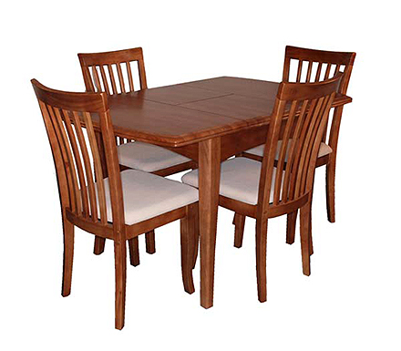 Seville Small Extending Maple Dining Table