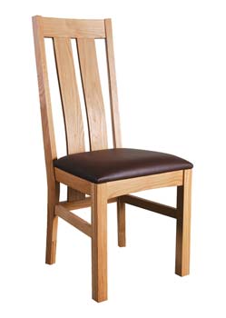 Furniture Link Vanda Dining Chairs (pair) - WHILE STOCKS LAST!