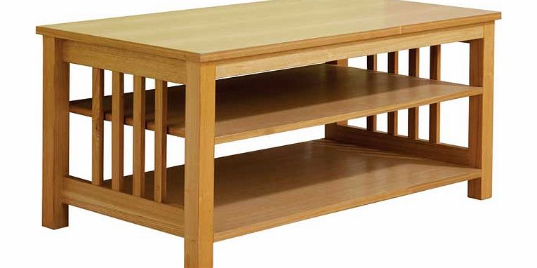 Furniture Solutions Ashford TV Table - Ash Veneer