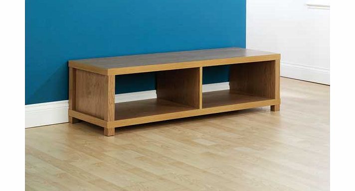 Furniture Solutions Chicago Widescreen TV Unit - Oak Effect
