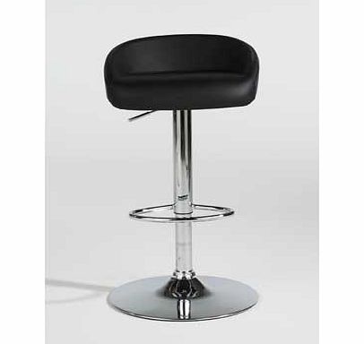 Furniture Solutions Kansas Barstool - Black