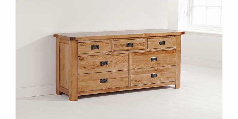 Furniture Solutions Marvin 3 4 Drawer Chest - Natural Oak