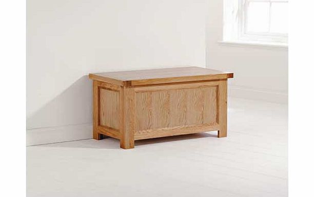 Furniture Solutions Marvin Blanket Box - Natural Oak