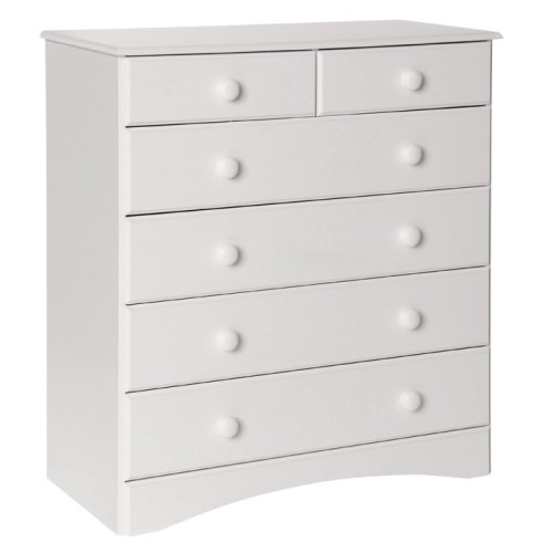 Furniture To Go Scandi 2 4 Drawer Chest In White