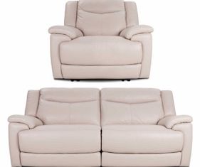 Furniture Village Modena 3 Seater Sofa And Power Chair