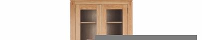Furniture Village Modena Oak Display Unit