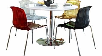 Furniture Village New York Dining table and 4 allegra chairs