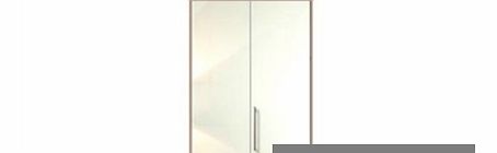 Furniture Village System 300 2 door wardrobe with mirrors 8348