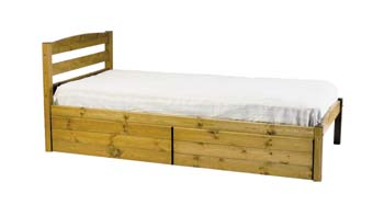 Furniture123 4Kids 2 Drawer Bed