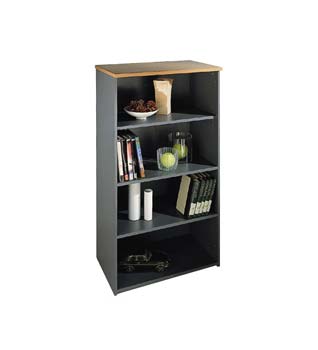 Furniture123 Access 4 Shelf Bookcase