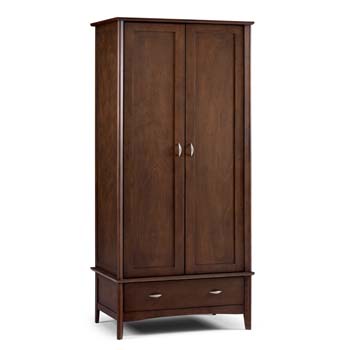 Furniture123 Ada Solid Wood 2 Door Wardrobe