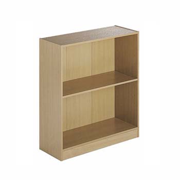 Furniture123 Adam 2 Shelf Bookcase in Oak