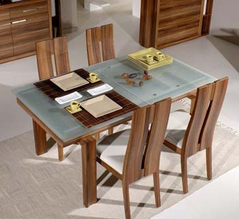 Adeline Rectangular Extending Dining Table with