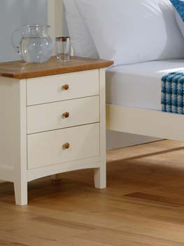 Alana 3 Drawer Bedside Table - FREE NEXT DAY