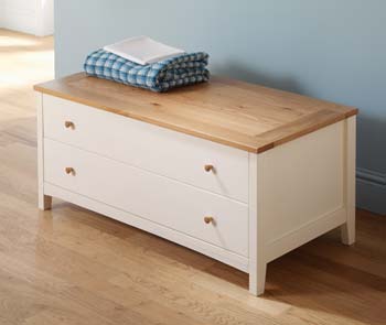 Furniture123 Alana Low 2 Drawer Chest - FREE NEXT DAY DELIVERY