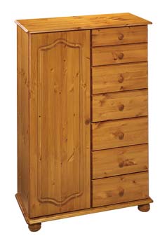 Furniture123 Alesund 1 Door Combination Chest