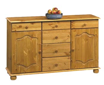 Alesund 2 Door Sideboard with 6 Drawers
