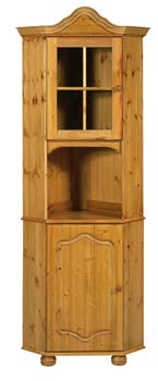 Furniture123 Alesund Corner Cabinet