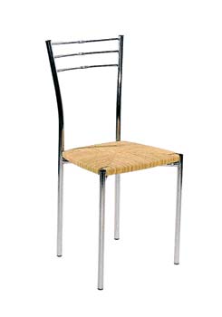 Furniture123 Allesio Chair with Straw Seat