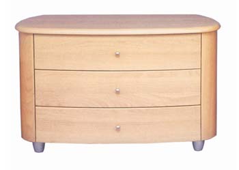 Furniture123 Alpha 3 Drawer Chest