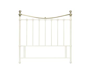 Furniture123 Amelia Headboard in White - FREE NEXT DAY DELIVERY