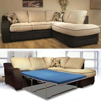 Furniture123 Antoinne Sofa Bed Corner Unit Left Facing