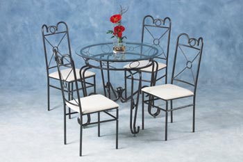 Furniture123 Arianna Circular Dining Set