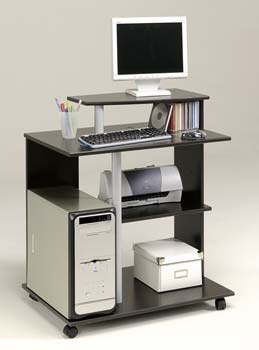 Asali Computer Desk in Wenge