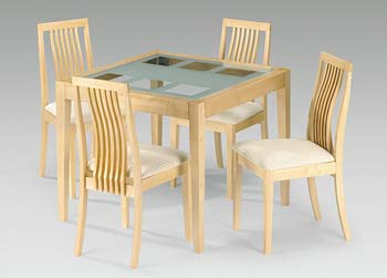 Furniture123 Aska Dining Set - FREE NEXT DAY DELIVERY