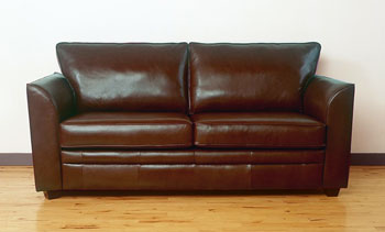 Furniture123 Astley Leather 3 Seater Sofa