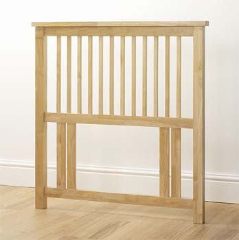 Furniture123 Atlanta Pale Oak Single Headboard