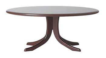 Furniture123 Balmoral Oval Coffee Table