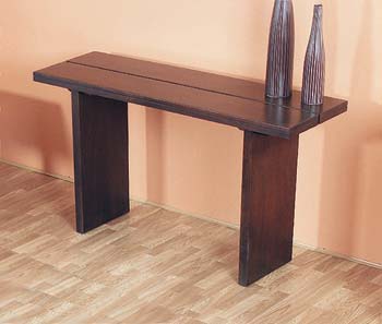 Bendel Dark Oak Console Table - WHILE STOCKS LAST!
