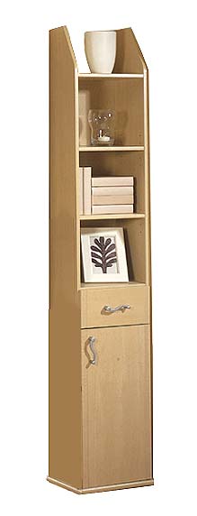 Furniture123 Billy Tall Display Cabinet in Maple