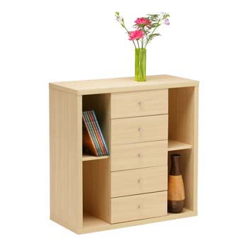 Furniture123 Bloxx 5 Drawer Storage Cabinet - D14180