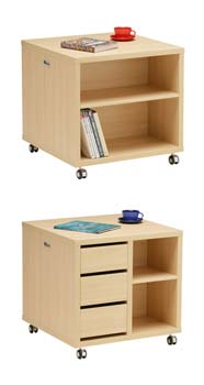 Furniture123 Bloxx Mobile Storage Cube - D14155