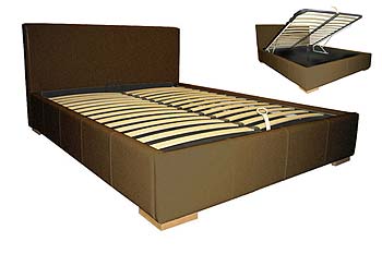 Body Impressions Oslo Ottoman Bedstead in Chocolate