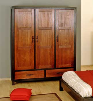 Furniture123 Bora 3 Door Wardrobe