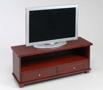 Furniture123 Botley Widescreen TV Unit in Mahogany
