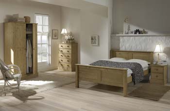 Furniture123 Bourne Bedroom Set with Full Length Wardrobe