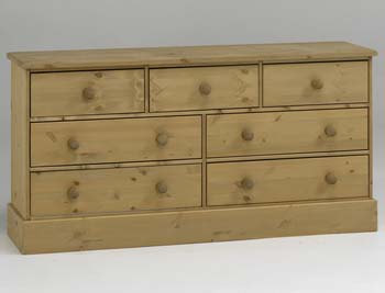 Furniture123 Bourne Pine 4 3 Drawer Chest
