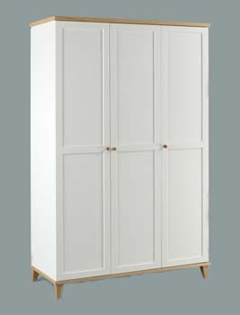 Furniture123 Bowen 3 Door Wardrobe