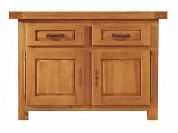 Furniture123 Brittany Oak Small Sideboard - FREE NEXT DAY