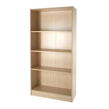 Furniture123 Bromley 4 Shelf Bookcase in Maple - FREE NEXT