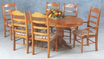 Furniture123 Buckingham Extending Dining Set with Carvers - WHILE STOCKS LAST!