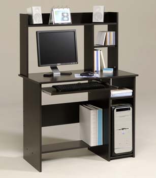 Furniture123 Buddy Computer Desk in Wenge