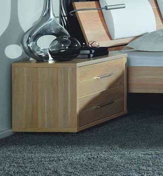 Furniture123 Cado Bedside Cabinet in Blush Beech
